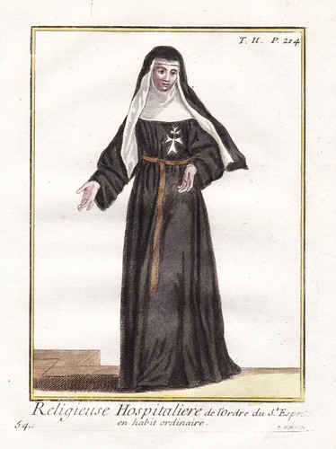 Costume suora hospitaliers - suora,