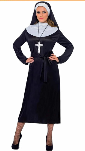 Costume smiffys suora vestito - costume,