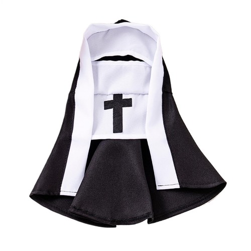 Costume suora per gatti - da,