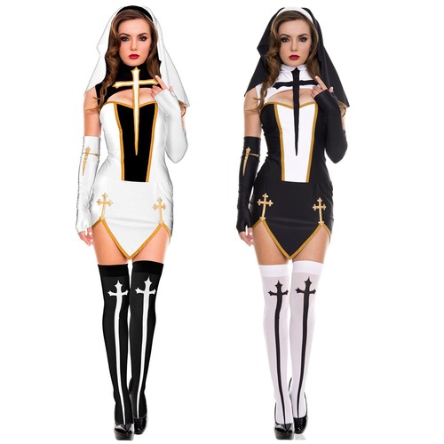Costume suora flirty - suora, donna