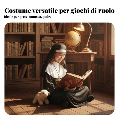 Costume suora per bambina - da,