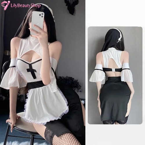 Abito fantasia sex nun - nun, cosplay