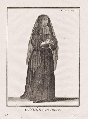 Costume suora ursulina - da,