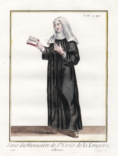 Ora suora roma - costume, da