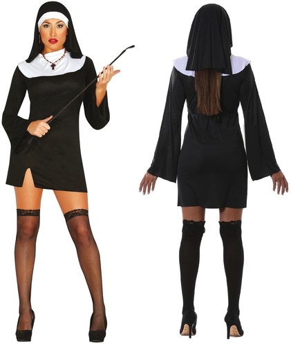Costume halloween suora - halloween,